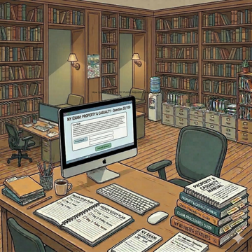 How to Study for the NY Public Adjuster License Exam with a weekly sample plan included